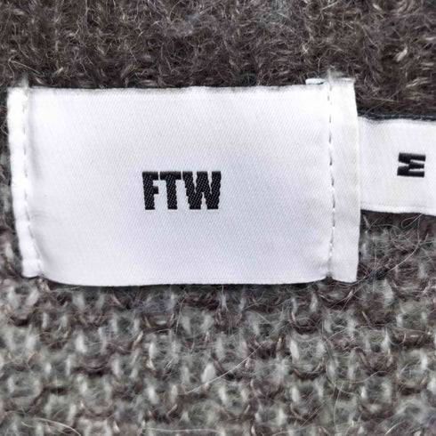 エフティダブリュー フォーザウィーケンド FTW / FOR THE WEEKEND 総柄クルーネックニット メンズ JPN:M